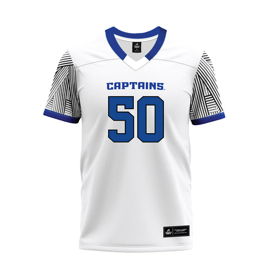 CNU - NCAA Football : Bryson Smith - White Premium Football Jersey-0