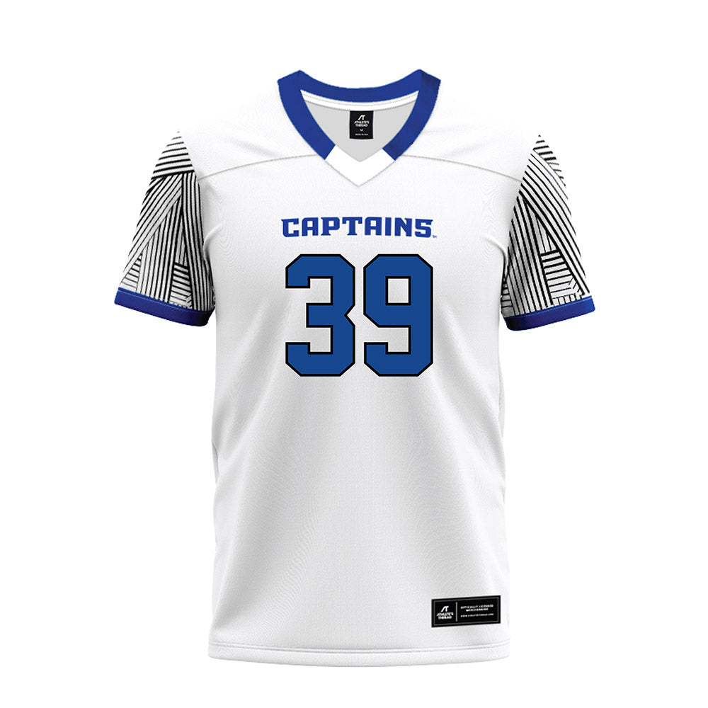 CNU - NCAA Football : Markus Darden - White Premium Football Jersey-0