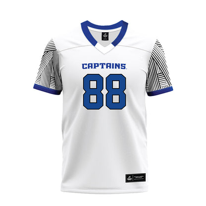 CNU - NCAA Football : Deven Norman - White Premium Football Jersey-0
