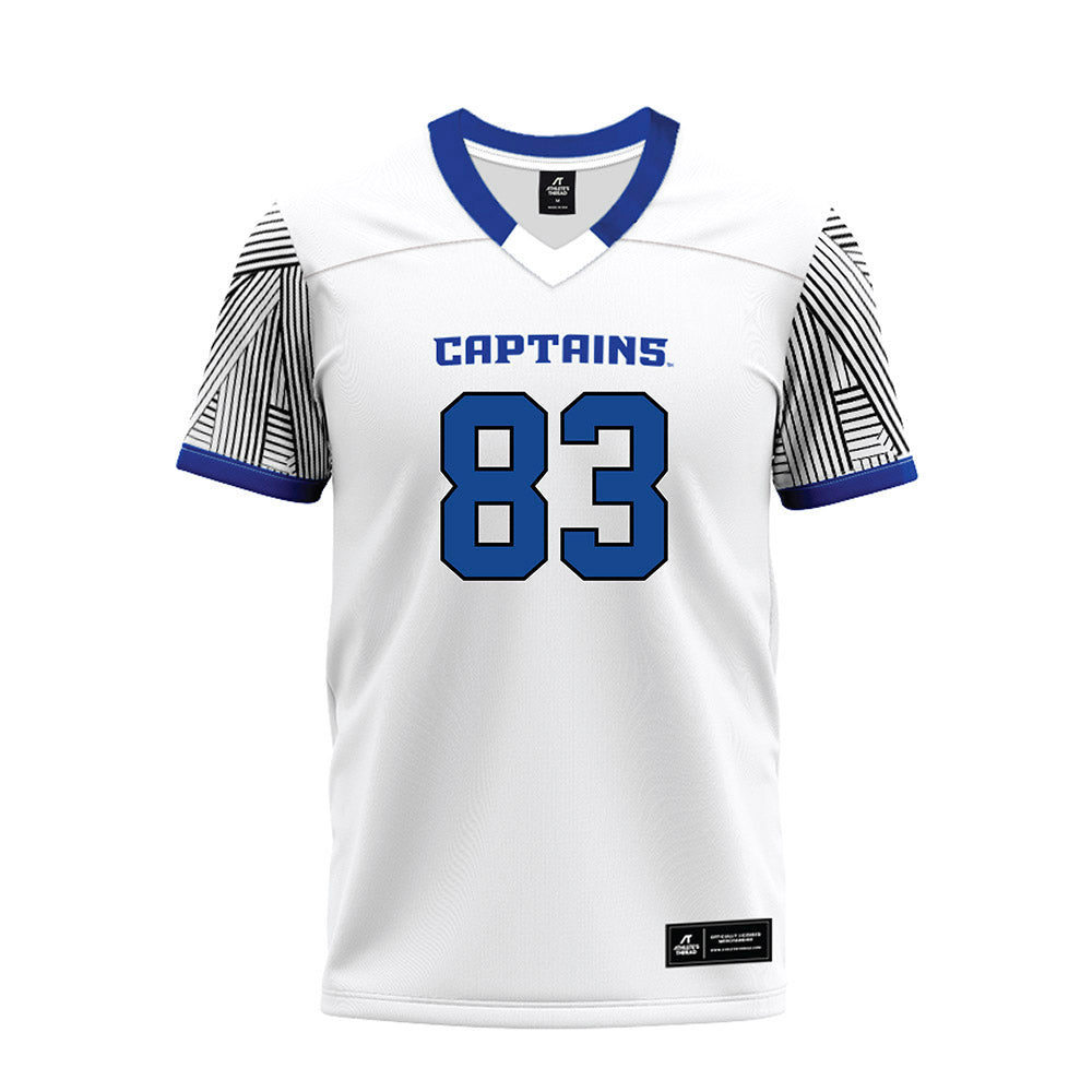 CNU - NCAA Football : Elliott Lightner - White Premium Football Jersey-0