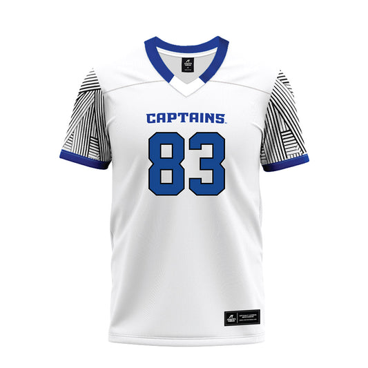 CNU - NCAA Football : Elliott Lightner - White Premium Football Jersey-0