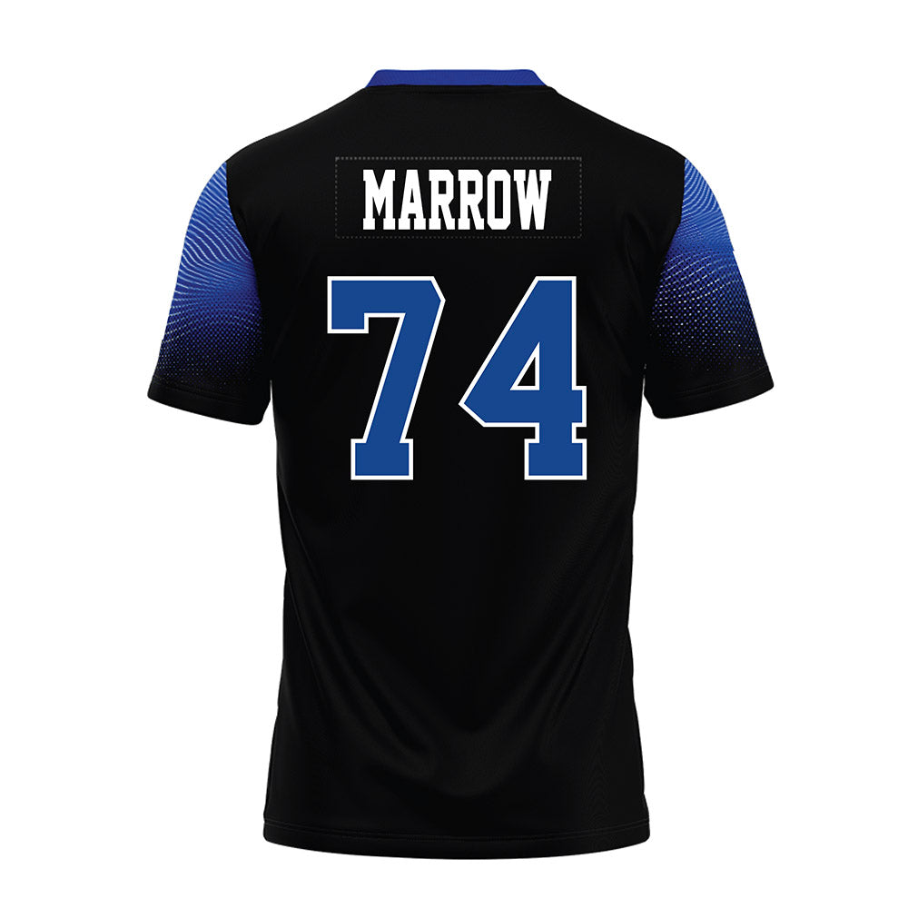 CNU - NCAA Football : Kashawn Marrow - Black Premium Football Jersey-1