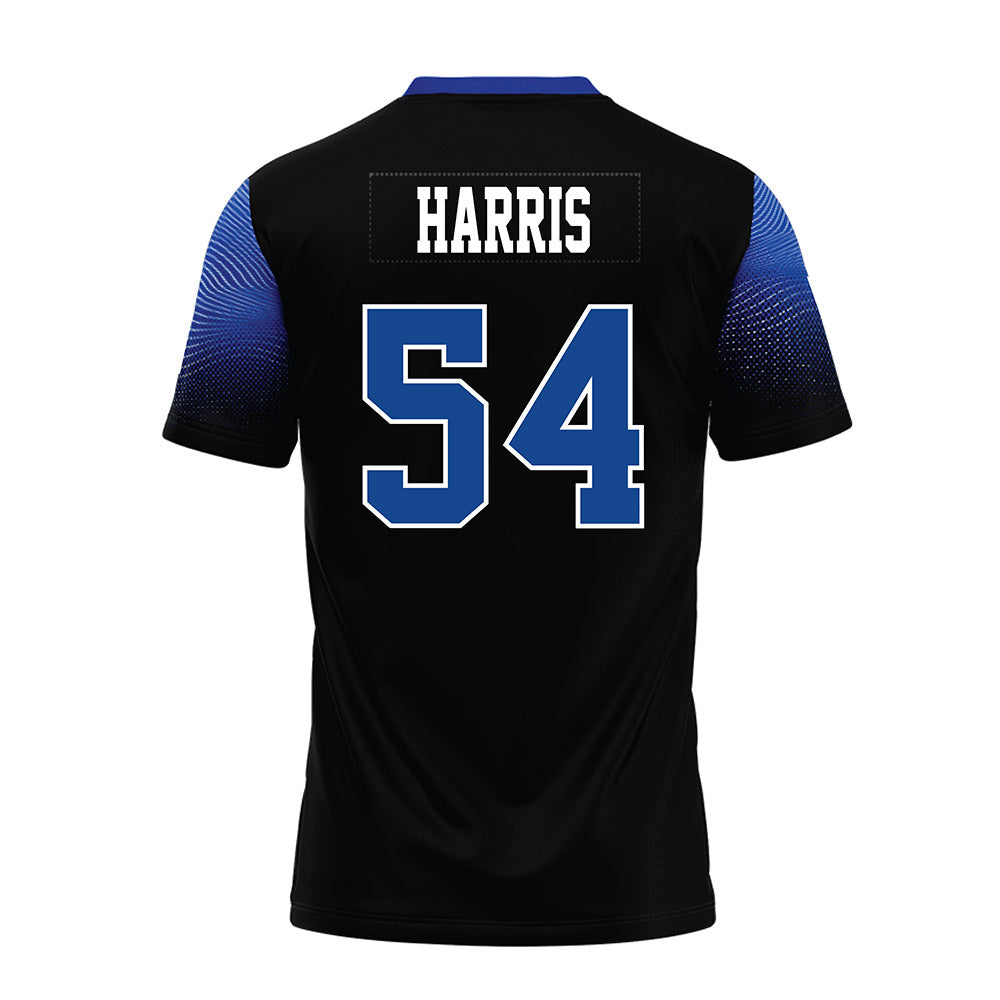 CNU - NCAA Football : Mario Harris - Black Premium Football Jersey-1