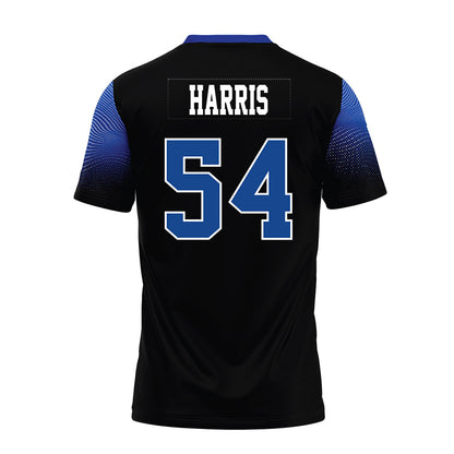 CNU - NCAA Football : Mario Harris - Black Premium Football Jersey-1