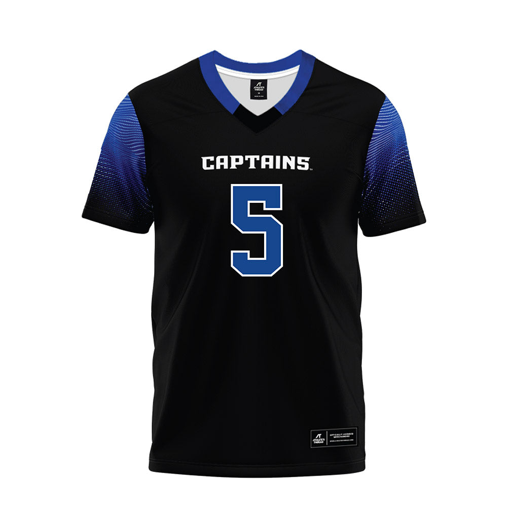 CNU - NCAA Football : Gunner White - Black Premium Football Jersey