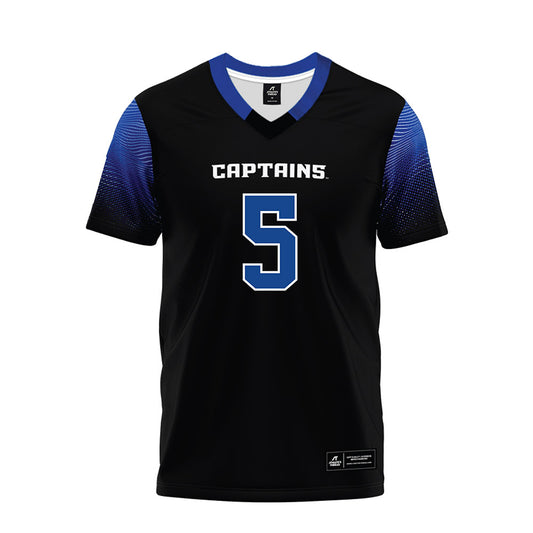 CNU - NCAA Football : Gunner White - Black Premium Football Jersey