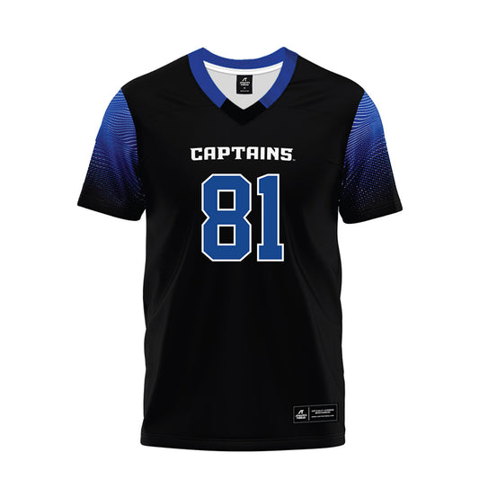CNU - NCAA Football : Jordan Callahan - Black Premium Football Jersey-0