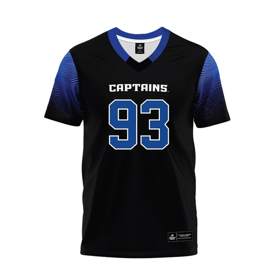 CNU - NCAA Football : Jaylen Britt - Black Premium Football Jersey-0