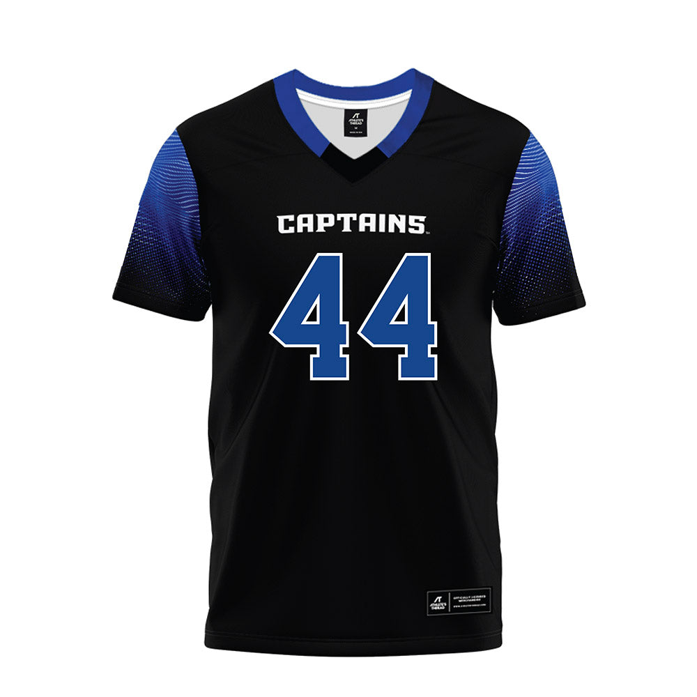 CNU - NCAA Football : Fred Cowell IV - Black Premium Football Jersey-0