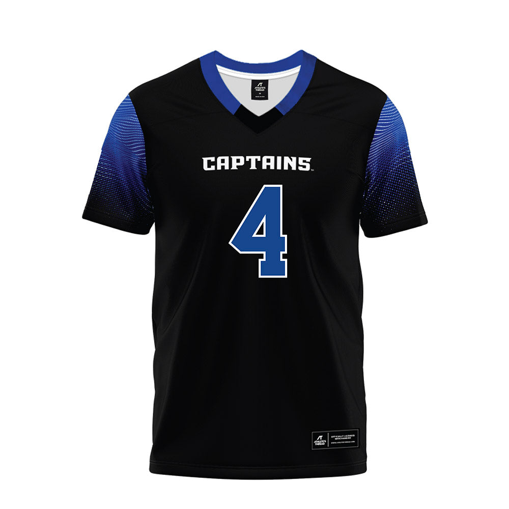 CNU - NCAA Football : Trey Hayes - Black Premium Football Jersey