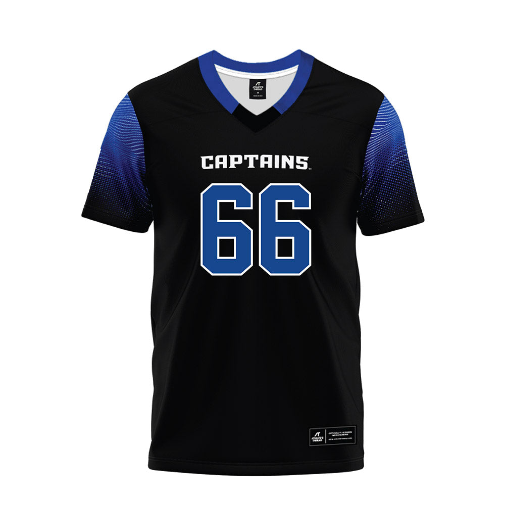 CNU - NCAA Football : Jerel Butler - Black Premium Football Jersey-0