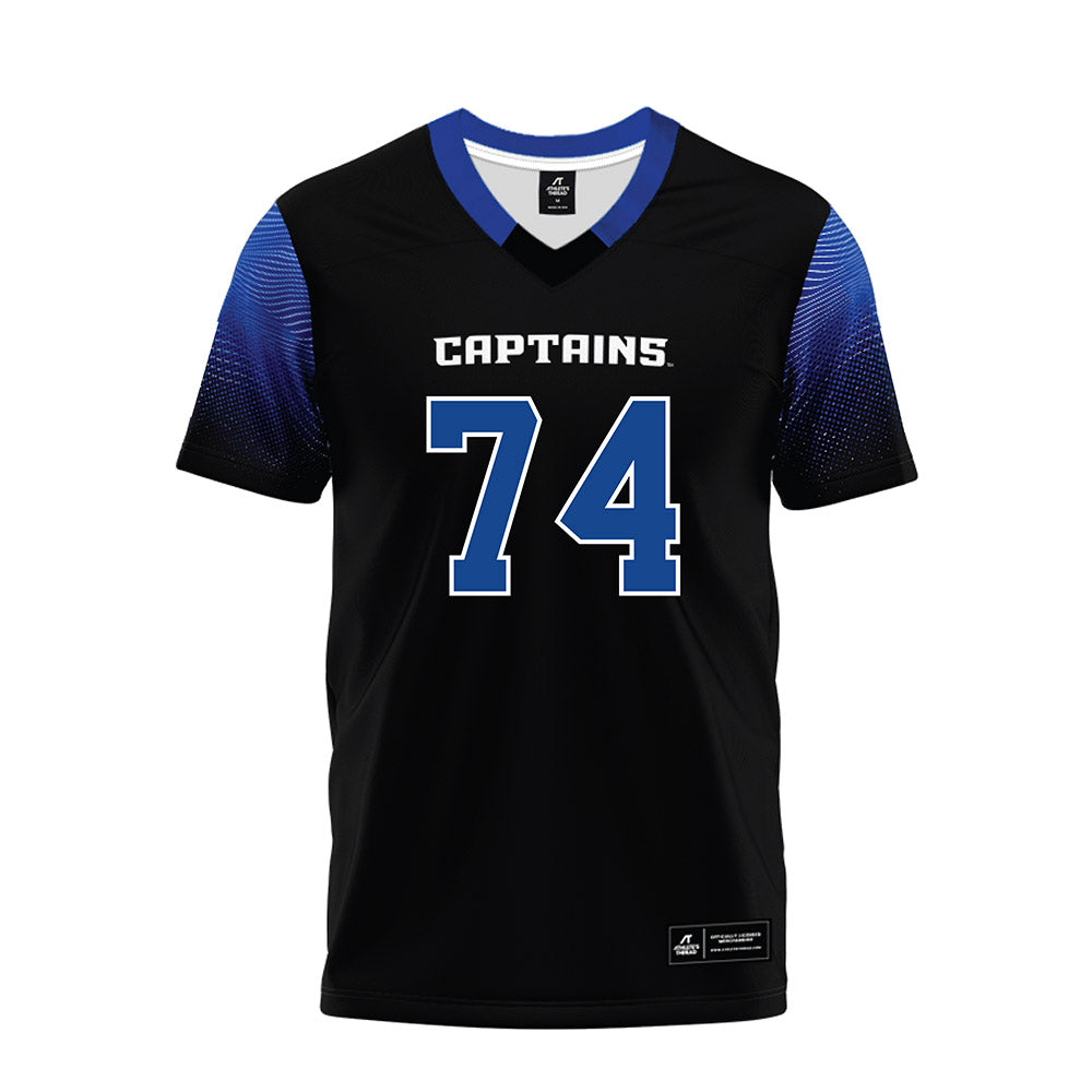 CNU - NCAA Football : Kashawn Marrow - Black Premium Football Jersey-0