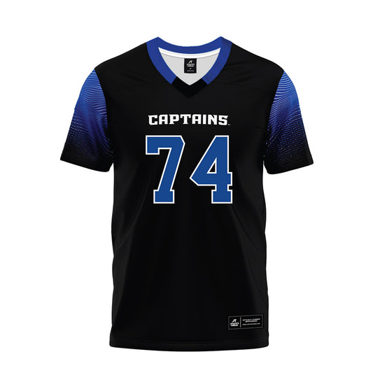 CNU - NCAA Football : Kashawn Marrow - Black Premium Football Jersey-0