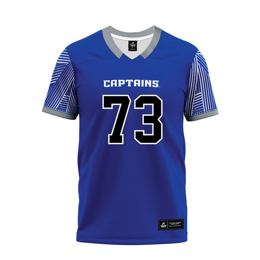 CNU - NCAA Football : Andrew Belford - Blue Premium Football Jersey-0