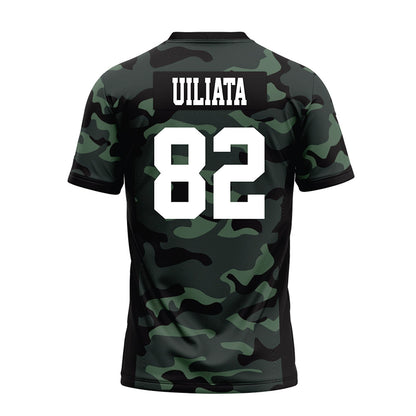 Hawaii - NCAA Football : Liatama Uiliata - Premium Football Jersey