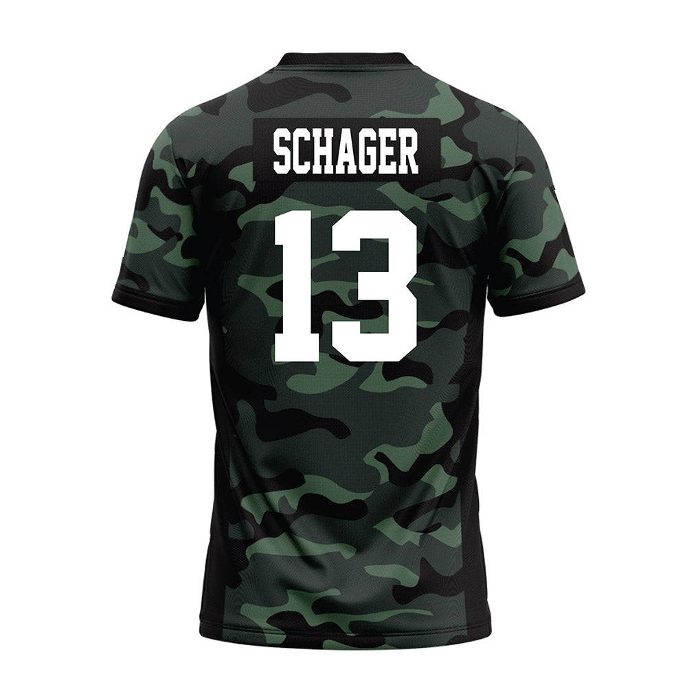 Hawaii - NCAA Football : Brayden Schager - Premium Football Jersey