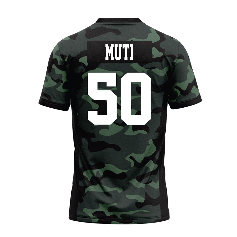 Hawaii - NCAA Football : Tu'i Neau Muti - Premium Football Jersey-1