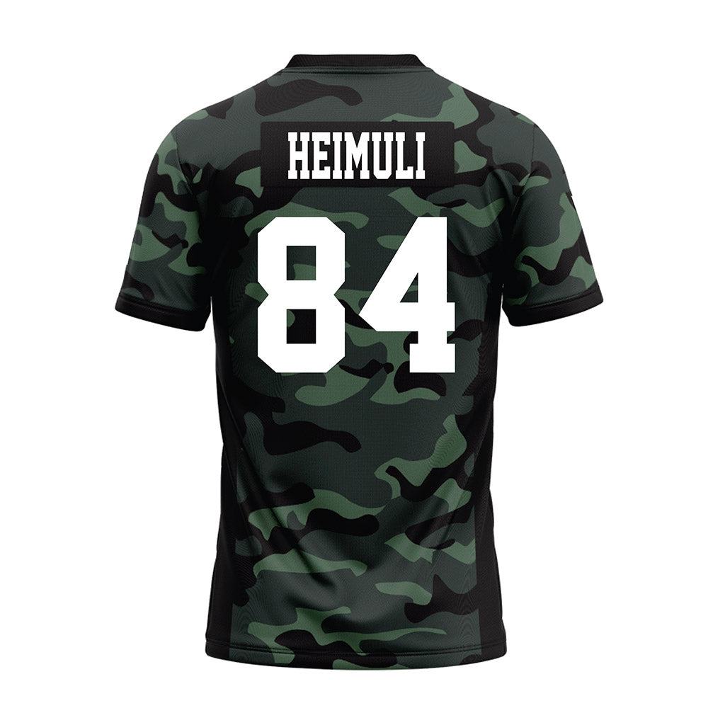 Hawaii - NCAA Football : Jarvis Heimuli - Premium Football Jersey-1