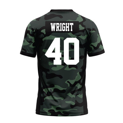 Hawaii - NCAA Football : Jeremiah Wright - Premium Football Jersey