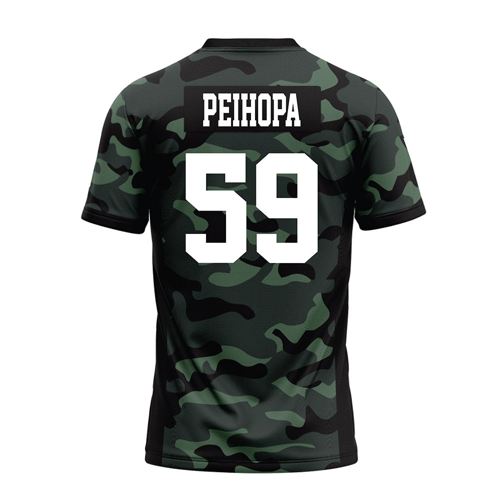 Hawaii - NCAA Football : Kuao Peihopa - Premium Football Jersey