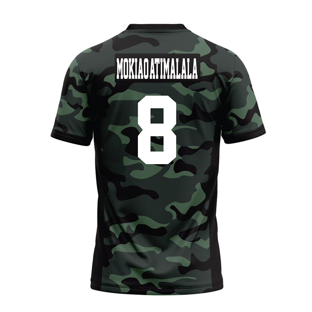 Hawaii - NCAA Football : Tamatoa Mokiao-Atimalala - Premium Football Jersey