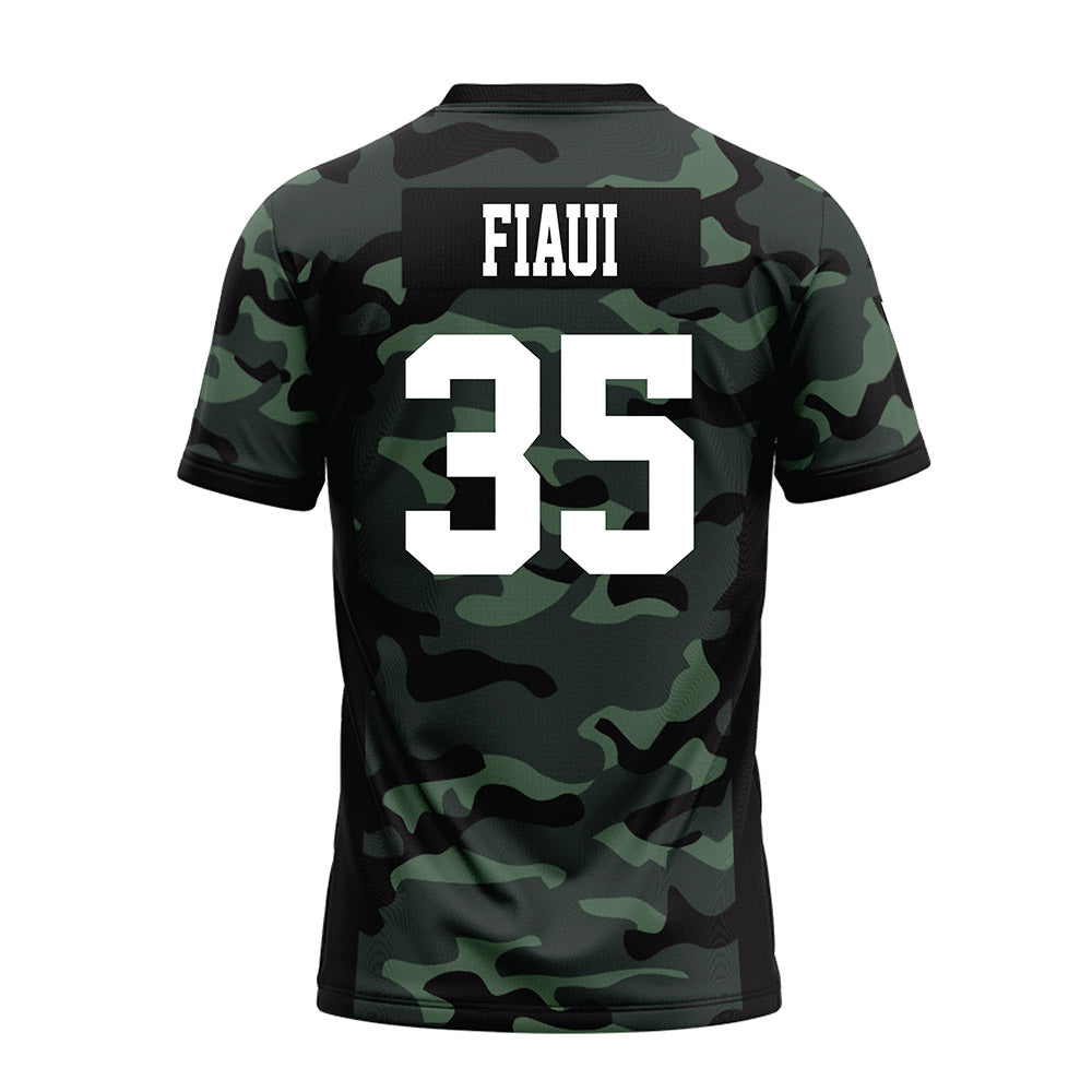 Hawaii - NCAA Football : Junior Fiaui - Premium Football Jersey