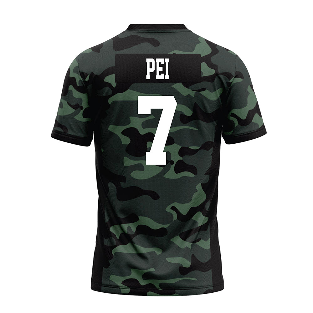 Hawaii - NCAA Football : Meki Pei - Premium Football Jersey