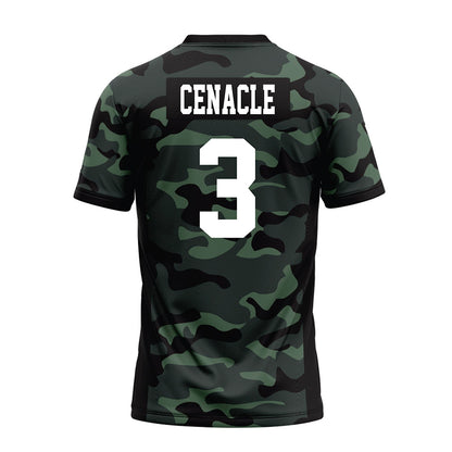 Hawaii - NCAA Football : Nick Cenacle - Premium Football Jersey-1