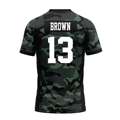 Hawaii - NCAA Football : Cbo Brown - Premium Football Jersey