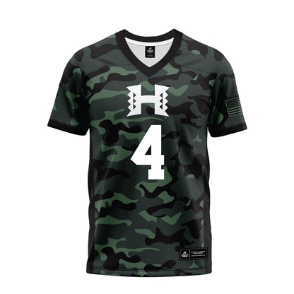 Hawaii - NCAA Football : Elijah Palmer - Premium Football Jersey-0