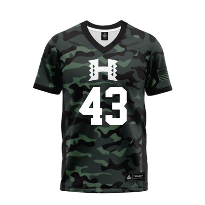 Hawaii - NCAA Football : Alika Cavaco-Amoy - Premium Football Jersey