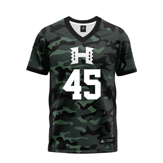 Hawaii - NCAA Football : Nick Pang - Premium Football Jersey-0