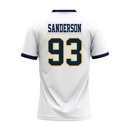 Murray State - NCAA Football : CJ Sanderson - White Premium Football Jersey-1