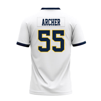 Murray State - NCAA Football : Connor Archer - White Premium Football Jersey-1
