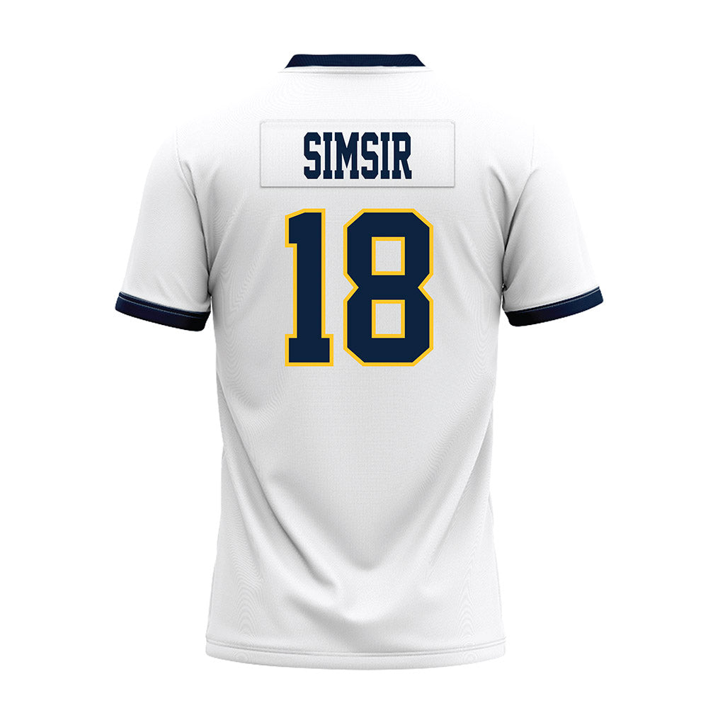 Murray State - NCAA Football : Huseyin Simsir - White Premium Football Jersey-1
