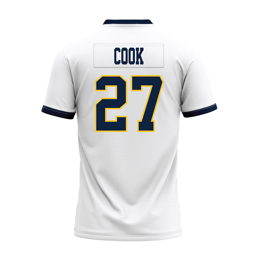 Murray State - NCAA Football : Zayden Cook - White Premium Football Jersey-1