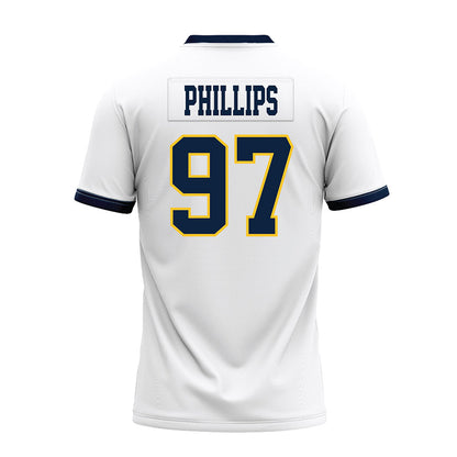 Murray State - NCAA Football : Harlem Phillips - White Premium Football Jersey-1