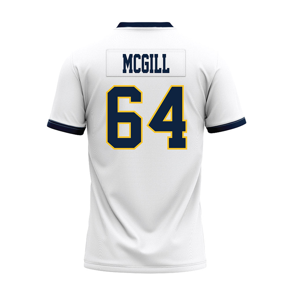 Murray State - NCAA Football : Kenneth McGill - White Premium Football Jersey-1