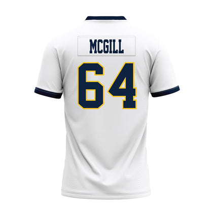 Murray State - NCAA Football : Kenneth McGill - White Premium Football Jersey-1