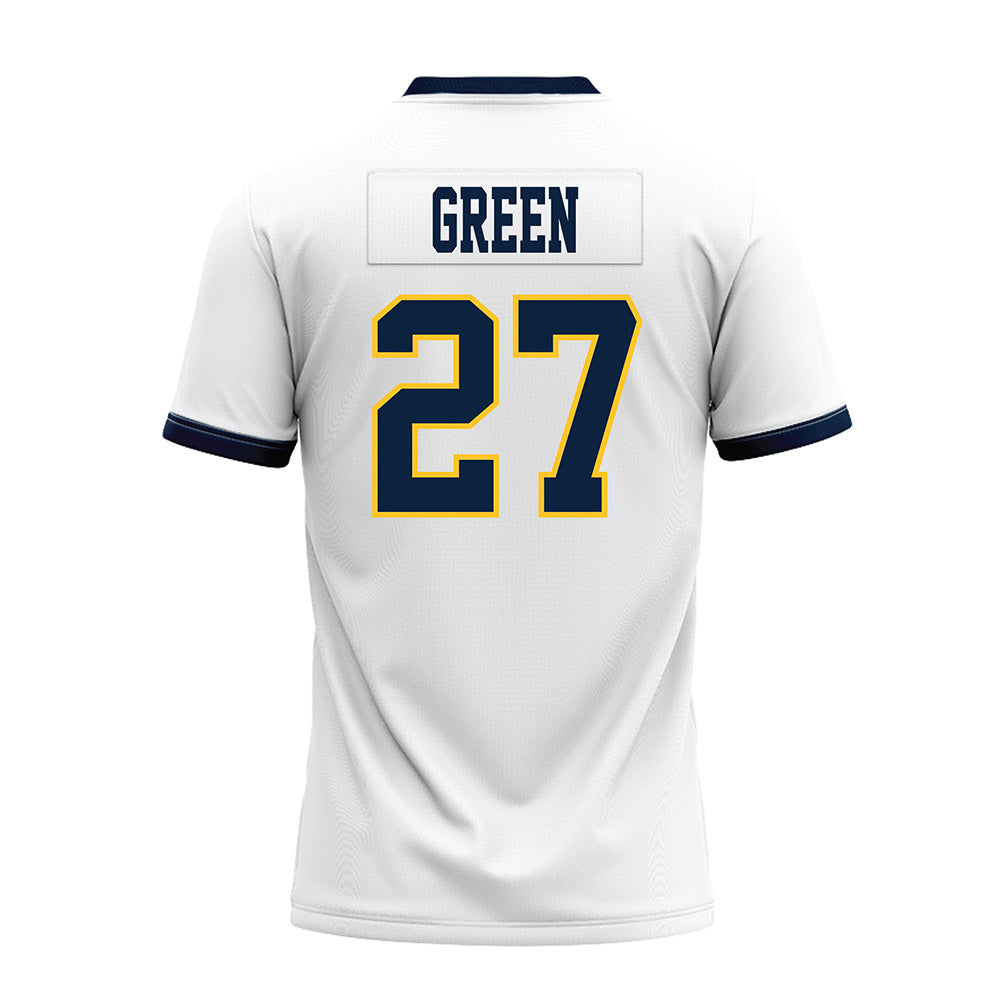 Murray State - NCAA Football : Tomorris Green - White Premium Football Jersey-1