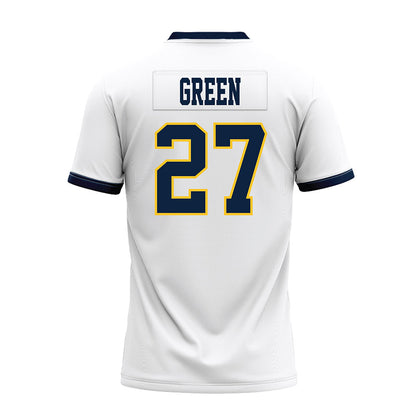 Murray State - NCAA Football : Tomorris Green - White Premium Football Jersey-1
