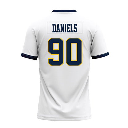 Murray State - NCAA Football : Cameron Daniels - White Premium Football Jersey-1