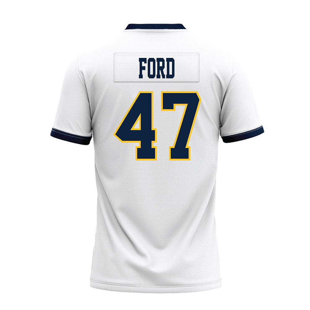 Murray State - NCAA Football : Cooper Ford - White Premium Football Jersey-1
