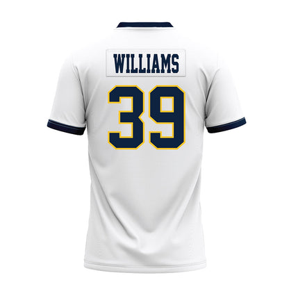 Murray State - NCAA Football : Malachi Williams - White Premium Football Jersey