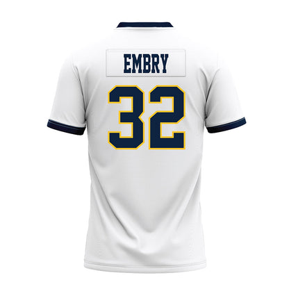 Murray State - NCAA Football : Dylan Embry - White Premium Football Jersey-1