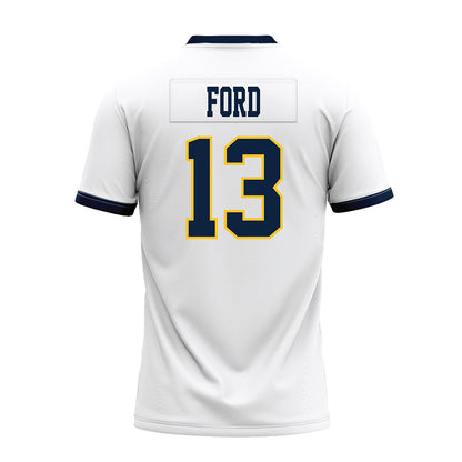 Murray State - NCAA Football : John Ford - White Premium Football Jersey-1