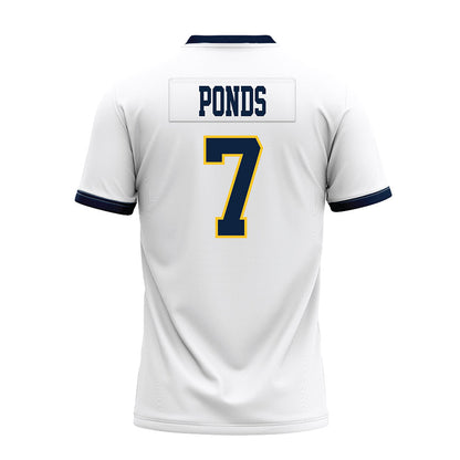 Murray State - NCAA Football : Marion Ponds - White Premium Football Jersey-1
