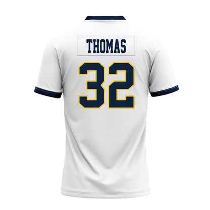 Murray State - NCAA Football : Blaize Thomas - White Premium Football Jersey-1