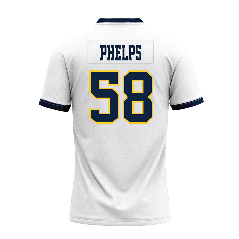 Murray State - NCAA Football : Brody Phelps - White Premium Football Jersey-1