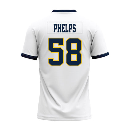 Murray State - NCAA Football : Brody Phelps - White Premium Football Jersey-1